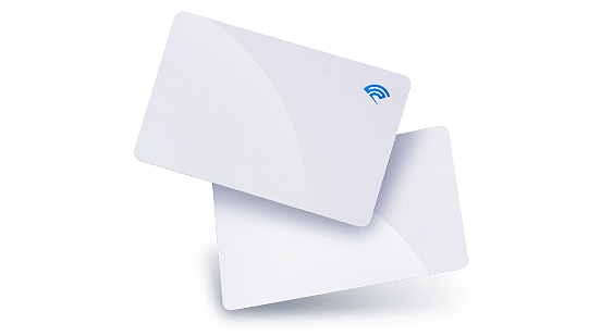 White Glossy Cards 1  (8.5 X 5.3 Cm)  Can Print Any Design
