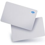 White Matt Cards 1  (8.5 X 5.3 Cm)  Can Print Any Design