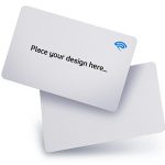 White Matt Cards 2 (8.5 X 5.3 Cm)  Can Print Any Design