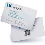 White Matt Cards 4 (8.5 X 5.3 Cm)  Can Print Any Design